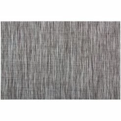 Maxwell and Williams Table Accents Lurex Placemat 45x30cm Grey Stripe