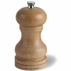 Cole and Mason Capstan Pepper Mill Beechwood
