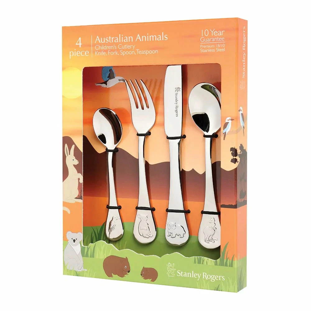 Stanley Rogers Kids Cutlery 4 Piece Set - Image 2