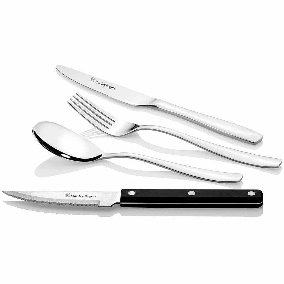 Stanley Rogers Amsterdam 50 Piece Cutlery Set with Steak Knives
