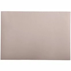 Maxwell and Williams Table Accents Leather Look Cowhide Placemat 43x30cm Salt