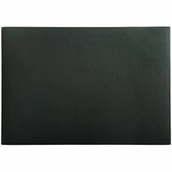 Maxwell and Williams Table Accents Leather Look Cowhide Placemat 43x30cm Charcoal