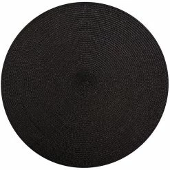 Maxwell and Williams Table Accents Round Placemat 38cm Black