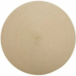 Maxwell and Williams Table Accents Round Placemat 38cm Sand