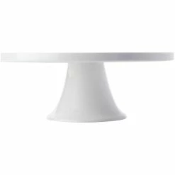 Maxwell and Williams White Basics Footed Cake Stand - 30cm