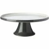 Maxwell and Williams Mezze Cake Stand 30cm Charcoal Gift Boxed
