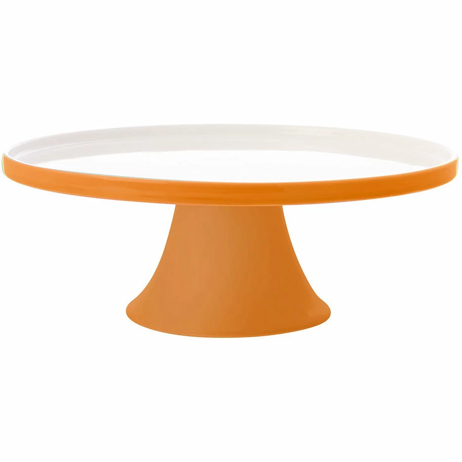 Maxwell and Williams Mezze Cake Stand 30cm Ochre Gift Boxed - 30cm / Ochre