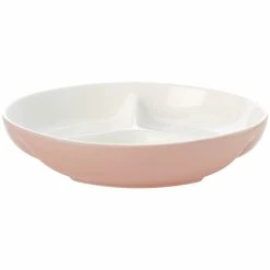 Maxwell and Williams Mezze Divided Platter 23cm Salmon Gift Boxed - 23cm / Salmon