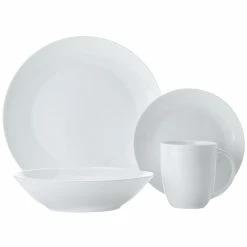 Maxwell and Williams Cashmere Resort Coupe Dinner Set 16 Piece Gift Boxed