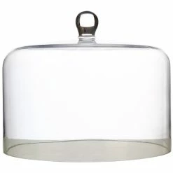 Maxwell and Williams Diamante Straight Sided Cake Dome 26x20cm Gift Boxed