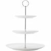 Maxwell and Williams White Basics Diamonds 3-Tier Cake Stand