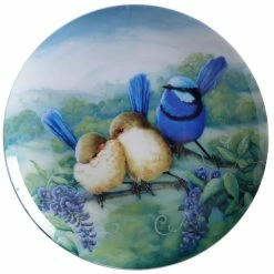Maxwell and Williams Birds Of Australia Anniversary Plate 20cm - Splendid Fairy Wren