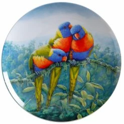 Maxwell and Williams Birds of Australia Anniversary Plate 20cm - Lorikeet