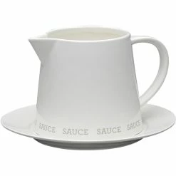 Ecology Abode Sauce Boat And Plate