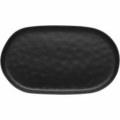 Ecology Speckle Ebony Oval Serving Platter
