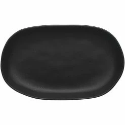 Ecology Speckle Ebony Small Shallow Bowl