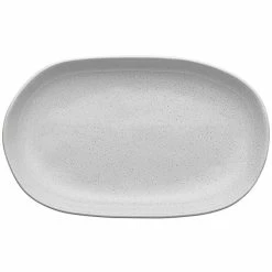 Ecology Speckle Milk Small Shallow Bowl
