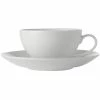 Maxwell and Williams White Basics Coupe Cup And Saucer 250Ml