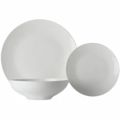 Maxwell and Williams White Basics Tribeca 18 Piece Coupe Dinner Set
