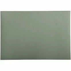 Maxwell and Williams Table Accents Leather Look Cowhide Placemat 43x30cm Sage