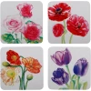 Maxwell and Williams Katherine Castle Floriade Cork Back Coaster 10.5cm Set of 4 Assorted Gift Boxed