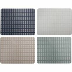 Maxwell and Williams Halsie Cork Back Placemat 34x26.5cm Set of 4 Gift Boxed