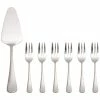 Maxwell and Williams Cosmopolitan Cake Server And Fork - 7 Piece Set