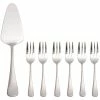 Maxwell and Williams Madison Cake Server And Fork - 7 Piece Set