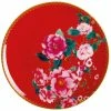 Maxwell and Williams Teas And CS Silk Road Coupe Plate 19.5cm - Cherry Red