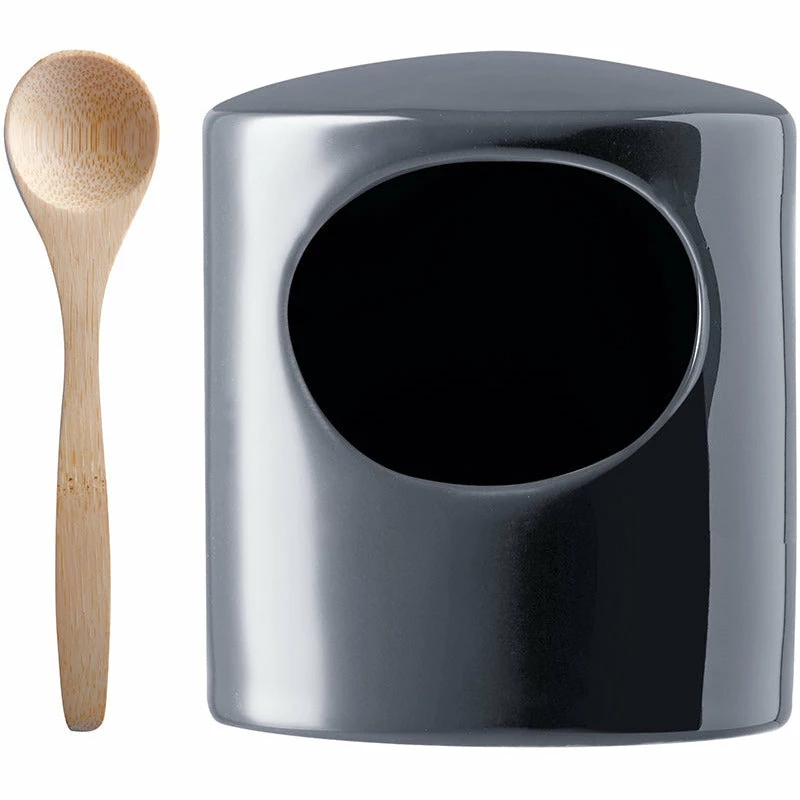 Maxwell and Williams Epicurious Salt Pig Grey Gift Boxed