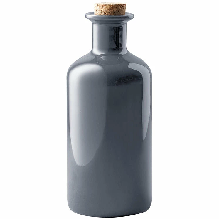 Maxwell and Williams Epicurious Oil Bottle Cork Lid 500ML Grey Gift Boxed