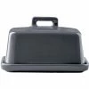 Maxwell and Williams Epicurious Butter Dish Grey Gift Boxed