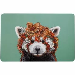 Maxwell and Williams Marini Ferlazzo Wild Planet Placemat 43.5x28.5cm Red Panda