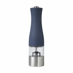 Maxwell and Williams Cosmopolitan Electric Salt/Pepper Mill 21cm Denim Gift Boxed
