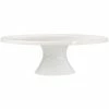 Maxwell and Williams White Basics Diamonds Footed Cake Stand 25cm Gift Boxed