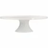 Maxwell and Williams White Basics Diamonds Footed Cake Stand 30cm Gift Boxed