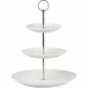 Maxwell and Williams White Basics 3 Tiered Cake Stand Gift Boxed