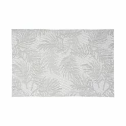Maxwell and Williams Table Accents Placemat 45x30cm Frond Silver White