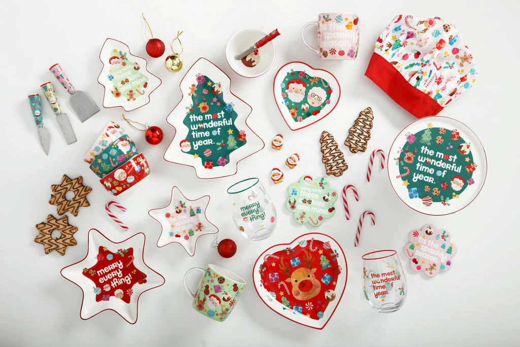 Maxwell and Williams Kasey Rainbow Sparkly Season Heart Dish 14cm Dark Green Gift Boxed - Image 2