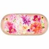 Maxwell and Williams Teas and Cs Dahlia Daze Platter 25x12cm Pink Gift Boxed