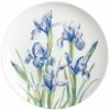 Maxwell and Williams Katherine Castle Floriade Plate 20cm Irises Gift Boxed