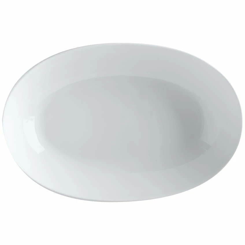 Maxwell and Williams White Basics Oval Bowl 30cm x 20cm
