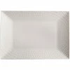 Maxwell and Williams White Basics Diamonds Rectangular Platter 25cm x 18cm