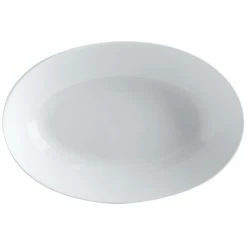 Maxwell and Williams White Basics Oval Bowl 25cm x 17cm