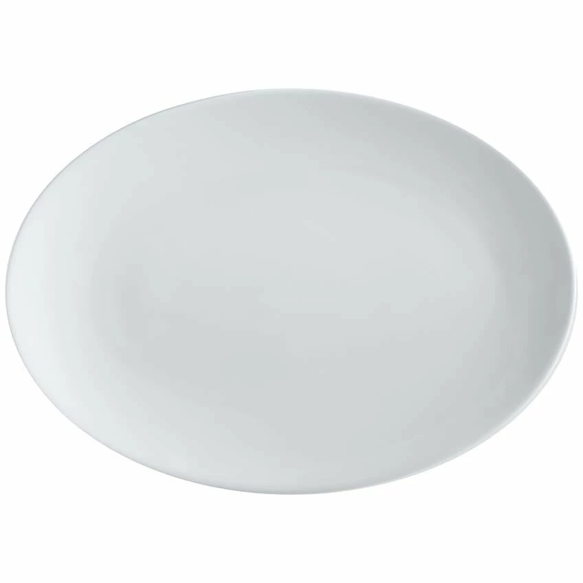 Maxwell and Williams White Basics Oval Plate 35cm x 25cm
