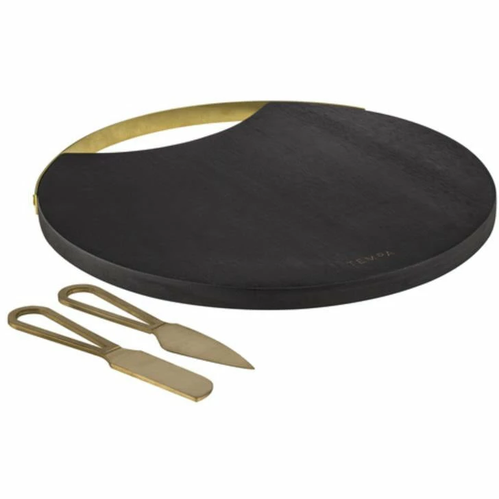 TEMPA Orson Black 3pc Cheese Set