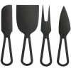 TEMPA Orson Black 4pc Cheese Knife Set