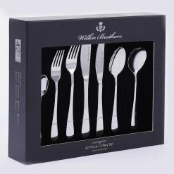 Wilkie Brothers Livingston 42 Piece Cutlery Set