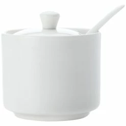 Maxwell and Williams White Basics Straight Sugar with Spoon