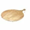 Davis and Waddell Provence Mango Wood Paddle Serving Board Round 57cm